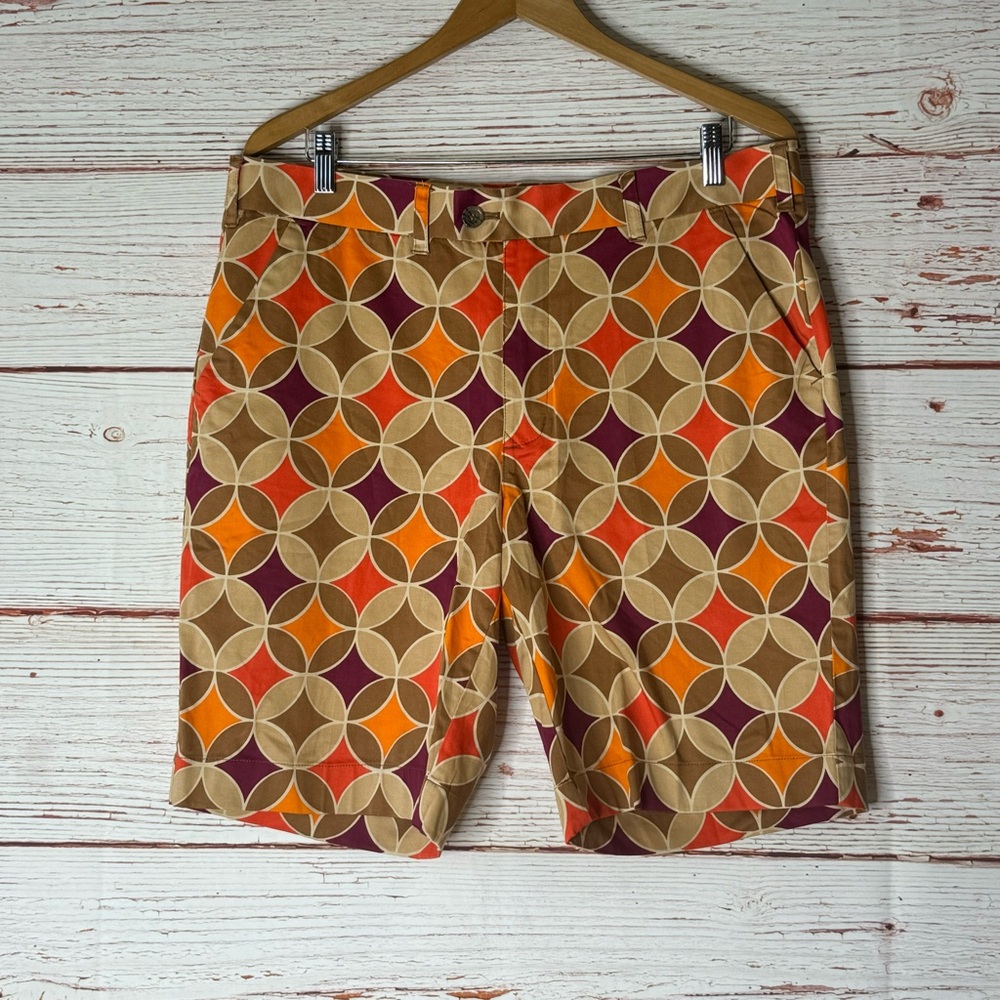 Loudmouth Golf Men’s Fairway Heritage Shorts In Havercamps Sz 36w